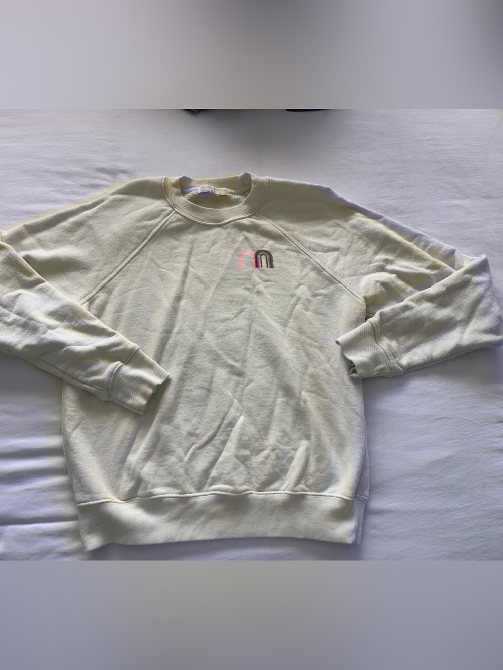 Spiritual Gangster yellow rainbow sweatshirt